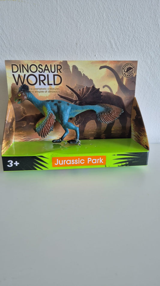 Blauw dinosaurusfiguur in Jurassic Park speel set – speelgoed voor kinderen vanaf 3 jaar