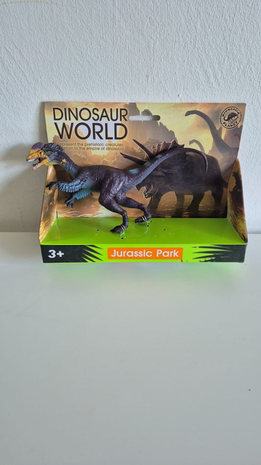 Verpakking met dinosaurus speelgoed – speel set met diverse dino’s uit de Jurassic wereld