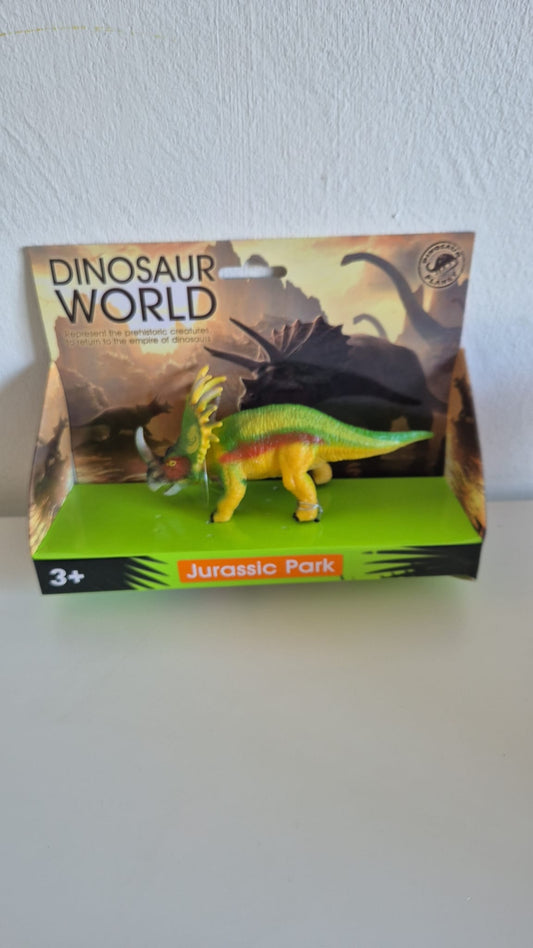 Speelgoed Dinosaurus Triceratops – Dinosaur World Jurassic Park – Dinosaurus Speelfiguur voor Kinderen - 14cm